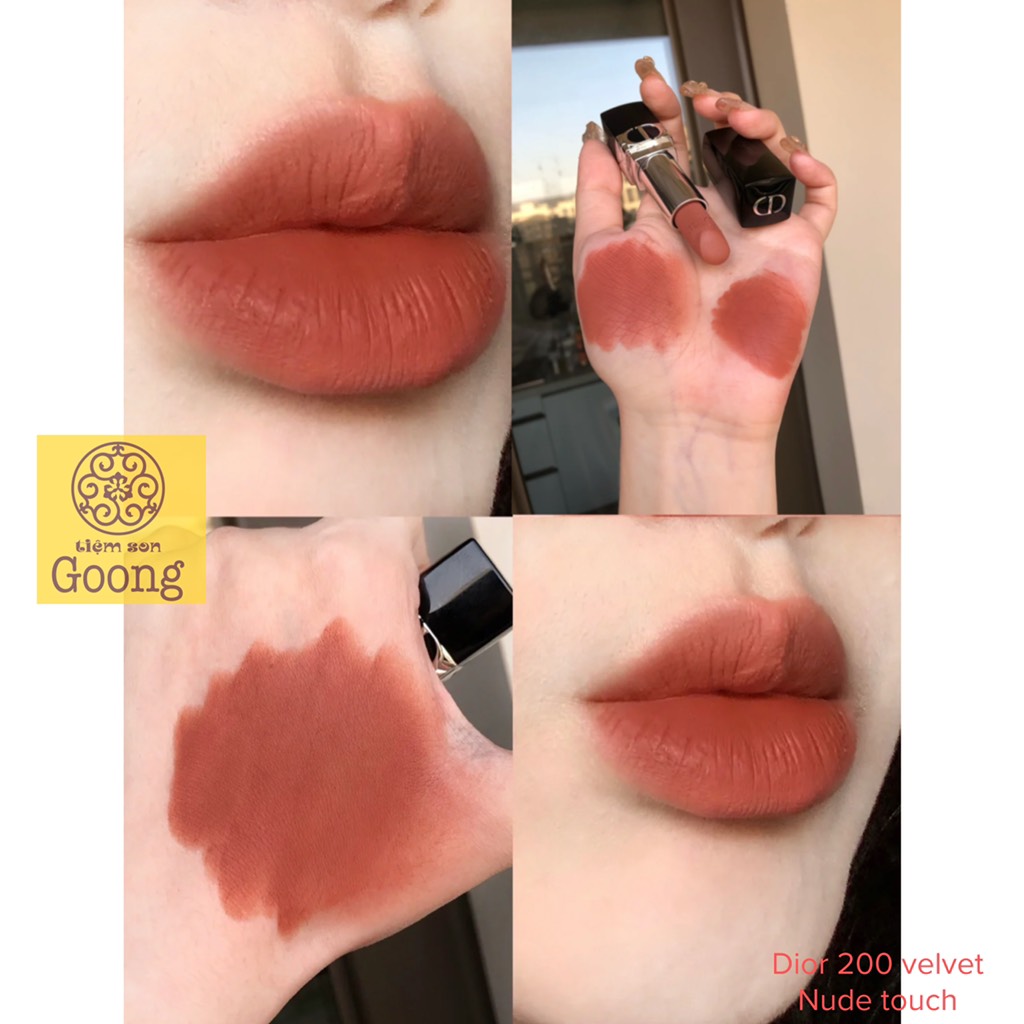 Rouge Dior Matte Velvet Satin Metallic Finish Lipstick DIOR #21 Rouge Dior Matte Velvet Satin Metallic Finish Lipstick DIOR